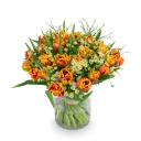 Bouquet of premium tulips